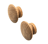 Image of Whitecap Teak Round Drawer Knob