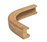 Image of Whitecap Teak Track Outside Corner Molding