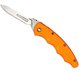 Wiebe Knives Monarch Repleaceble Blade Knife, Orange, Small, WB-MONRCH