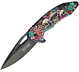 Image of Wild Boar Skull Linerlock Assisted Opening Folding Knife