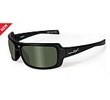 Image of Wiley X Eyewear SSSTA04 Static Safety Glasses Matte Blk Plrzd