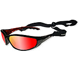 Image of Wiley X P-23 RX Presscription Bifocal Sunglasses Gloss Black with Metallic Orange Frame