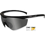 Image of Wiley X PT-1 Viper Cut Sunglasses With Interchangeable Lens SCLRX