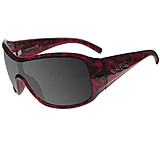 Image of Wiley X Stomp Sun Glasses SSSTO03 Gloss Red Leopard/Smoke