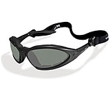 Image of Wiley X JP-1 Interchangeable Smoke Green &amp; Clear / Matte Black Sunglasses / Goggles