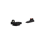 Williams Gun Sight Ghost Ring Bull Barrel Models - Fiber Optic Blade, Ruger Mk II, III &amp; IV, Green, 676043