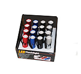 Image of Wilmar Multi Color LED Flashlight Display