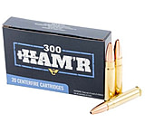 Wilson Combat 300 HAM'R 125 Grain Maximum Expansion Brass 1-15 Twist 20 Rounds Rifle Ammunition