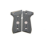 Image of Wilson Combat Beretta 92, 96 G10 Grips, Checkered with WC Logo