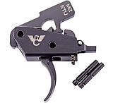 Image of Wilson Combat TRETUM2 Enhanced Trigger Unit Universal Black Two-Stage Fits AR-1