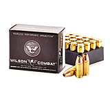 Wilson Combat Hornady XTP 9mm Luger +P 115 Grain Brass Cased Pistol Ammunition