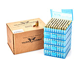 Wilson Combat Hornady Bill Wilson Signature Match 9mm Luger 147 Grain Round Nose Brass Cased Pistol Ammunition