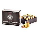 Wilson Combat Hornady XTP .40 S&amp;W 155 Grain Brass Cased Pistol Ammunition