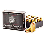 Wilson Combat Hornady XTP .40 S&amp;W 155 Grain Brass Cased Pistol Ammo, 1320 FPS, 20 Rounds, A10-155-XTP-20RD