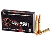 Lehigh Defense .300 HAM'R 125 Grain 05 Controlled Chaos Brass Rifle Ammo, 20 Rounds, LA300HMR-125-CC