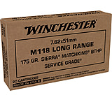Winchester 7.62X51mm M118 175 BTHP LC Rifle Ammunition