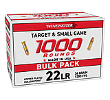 Winchester Ammo 22LR1KHP 22LR 36gr Plated Hollow Point 1000 Per Box/2 Case