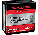 Image of Winchester Ammo Centerfire Handgun Reloading, 9 mm Subsonic .355, 147 Grain, JHP
