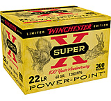 Winchester Ammo Super-X 100th Anniversary .22 Long Rifle 40 Grain Power-Point Rimfire Ammunition