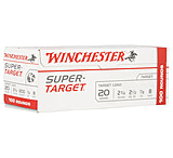 Image of Winchester Ammo Super Target 20 Gauge 2 3/4 Length 7/8 oz 8 Shot Centerfire Ammunition, 100 per Box