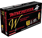 Winchester Ammo W Train And Defend 40 S&amp;W 180 Gr Full Metal Jacket Ammunition