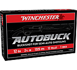 Image of Winchester AutoBuck 12 Gauge 12 Pellet 2 3/4in Buckshot Shotgun Ammunition