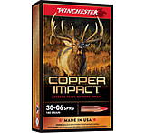 Image of Winchester Deer Season XP Copper Impact .30-06 Springfield 180 Grain Copper Solid Centerfire Rifle Ammunition