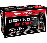 Image of Winchester Defender 12 Gauge 2 3/4in 9 Pellets Shotgun Buckshot Ammunition