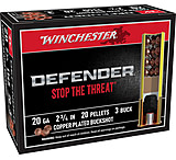 Image of Winchester Defender 20 Gauge 2 3/4in 20 Pellets Shotgun Buckshot Ammunition