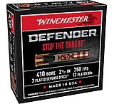 Winchester Defender Shotshell 410 Bore 1/4 oz 2.5&quot; Shotgun Ammunition