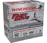 Image of Winchester Fast Dove &amp; Clay High Brass 12 Gauge 1 oz 2.75'' #8 Shotgun Ammunition