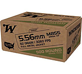 Image of Winchester LC USA 5.56 M855 FMJ Brass Cased Centerfire Rifle Ammunition