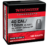 Image of Winchester Pistol Bullets, 40 S&amp;W, 175 Grain, Silvertip Jacketed Hollow Point