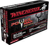 Winchester Power Max Bonded .30-06 Springfield 180 grain Notched Protected Hollow Point Brass Cased Centerfire Rifle Ammunition