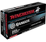 Image of Winchester Ranger 223REM 55 Grain PSP Brass Case Centerfire Rifle Ammunition