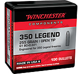 Image of Winchester Rifle Bullets, 350 Legend, 255 Grain, Open Tip