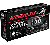 Image of Winchester SUPER CLEAN .40 S&amp;W 120 grain Full Metal Jacket Centerfire Pistol Ammunition