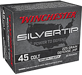 Winchester Super-X .45 Colt 225 Grain Silvertip Jacketed Hollow Point Pistol Ammunition
