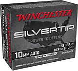 Image of Winchester Super-X Handgun 10mm Auto 175 grain Silvertip Jacketed Hollow Point Centerfire Pistol Ammunition