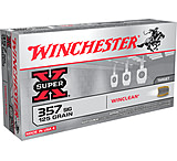 Winchester Super-X Handgun .357 SIG 125 grain WinClean Enclosed Base Brass Cased Centerfire Pistol Ammo, 50 Rounds, WC357SIG