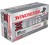 Winchester Super-X Handgun .38 Special 125 grain WinClean Enclosed Base Centerfire Pistol Ammunition