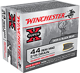Image of Winchester Super-X Handgun .44 Magnum 210 grain Silvertip Jacketed Hollow Point Centerfire Pistol Ammunition