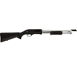 Image of Winchester SXP Marine Defender Chrome 3in Monte Carlo Pump Shotgun, 20 Gauge, 18in Barrel