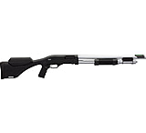 Image of Winchester SXP Shadow Marine Defender Chrome 3in Field Pump Shotgun, 12 Gauge, 18in Barrel