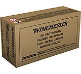 Winchester USA Handgun Service Grade .38 Special 130 grain Full Metal Jacket Centerfire Pistol Ammunition