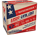 Image of Winchester USA VALOR 20 Gauge 7/8oz 2.75'' 7.5 Shot Size Shotgun Ammunition