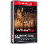 Image of Winchester Varmint X 6.5mm Creedmoor 95 Grain Spitzer Flat Base Brass Cased Rifle Ammunition