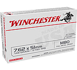 Winchester Win Ammo 7.62x51mm 149gr. Fmj Usa Target 20-pack &lt;