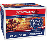 Winchester 250th Anniversary .22LR 36 Grain Hollow Point Copper Plated Brass Cased Rimfire Ammunition