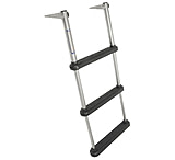 Image of Windline TDL-3 Over Platform Telescoping 3 Step Ladder Plastic Molded Steps